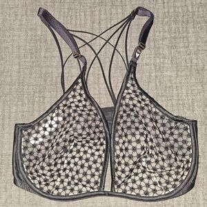 Victoria's Secret Black Mesh Bralette